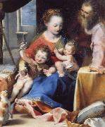 Federico Barocci The Madonna and Child with Saint Joseph and the Infant Baptist oil on canvas